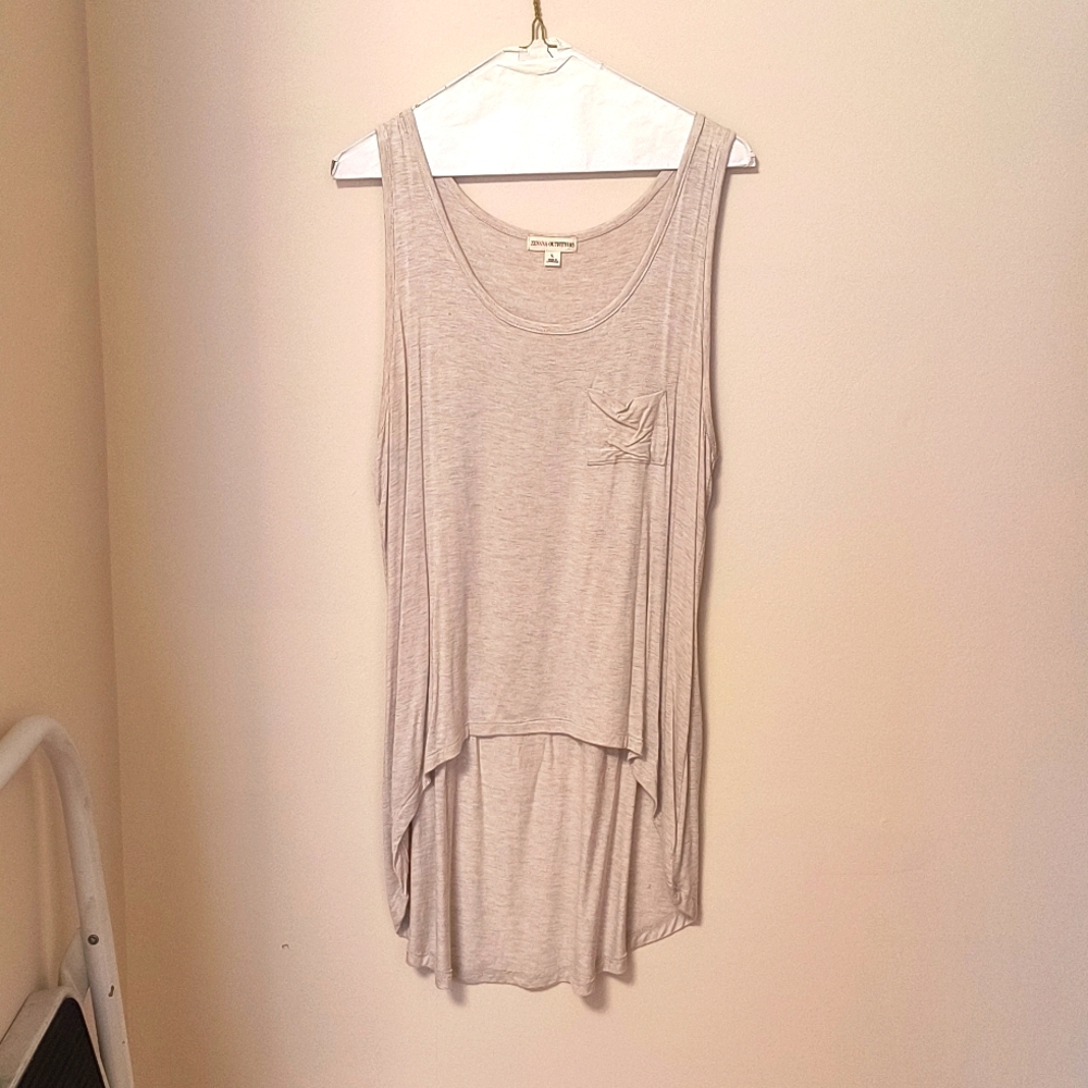 Cream Tank Top
